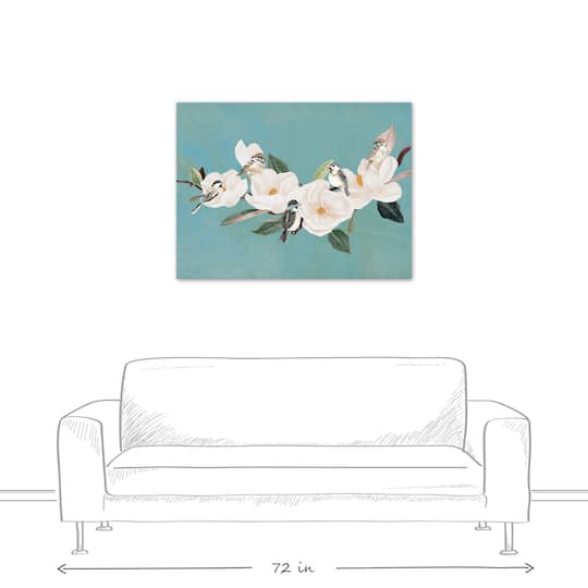 Magnolia Serenade 40" x 30" Canvas Wall Art